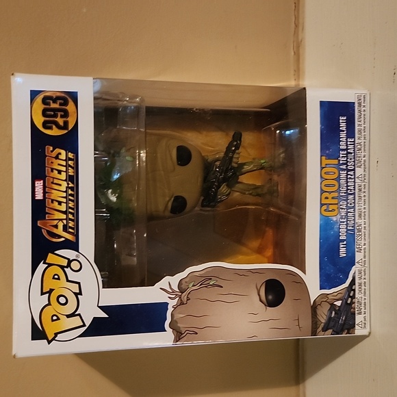 Funko Pop Groot No. 293, Avengers Infinity War - Picture 2 of 5
